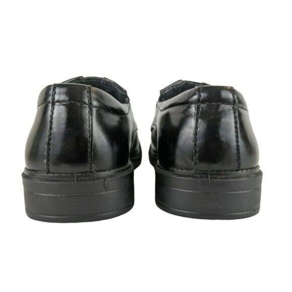 DEER STAGS Black Wings Dress Shoes Formal Slip-on Loafer Boys Size 11.5 NWOB - Picture 5 of 6